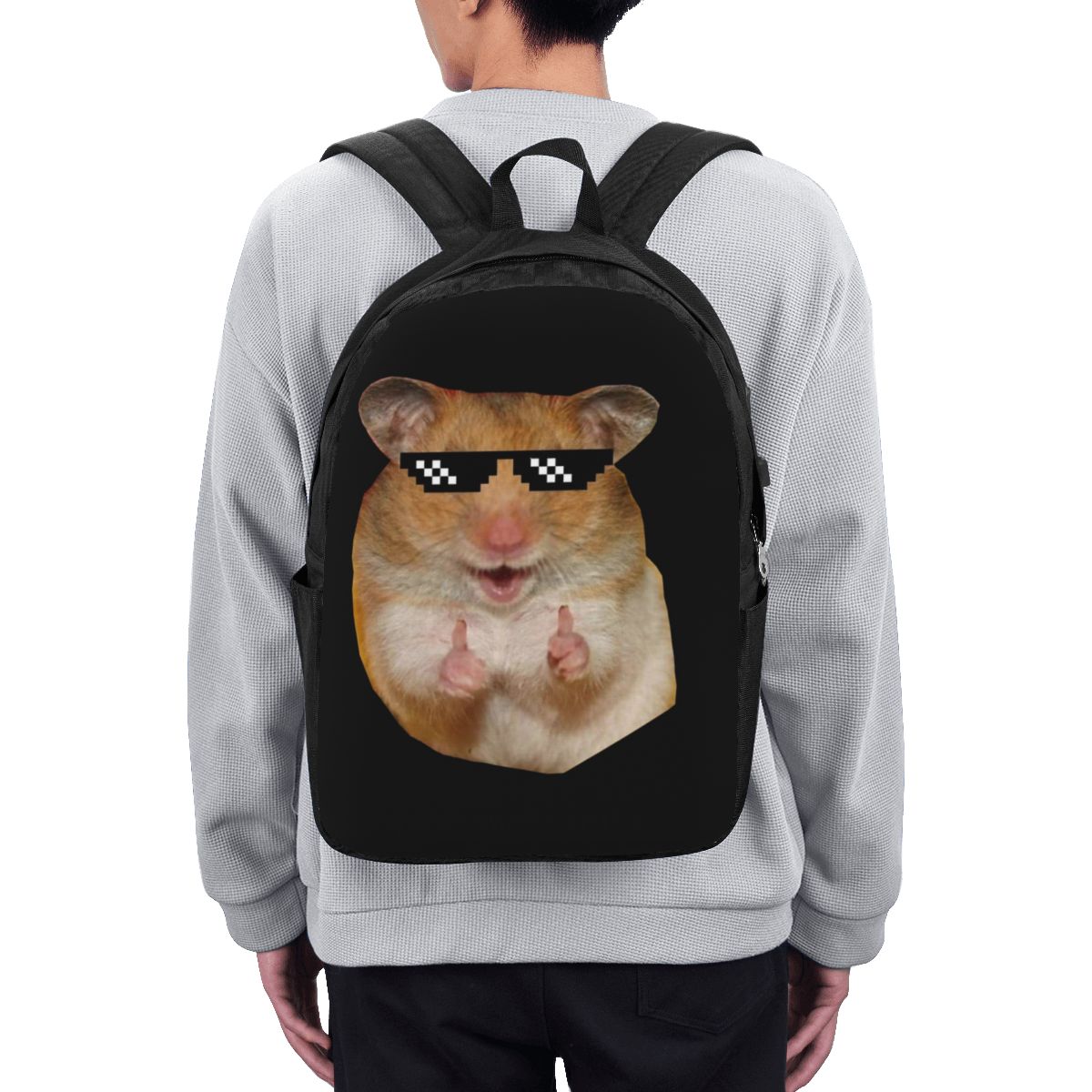Funny Hamster Backpack Travel  - Laptops recension och pris