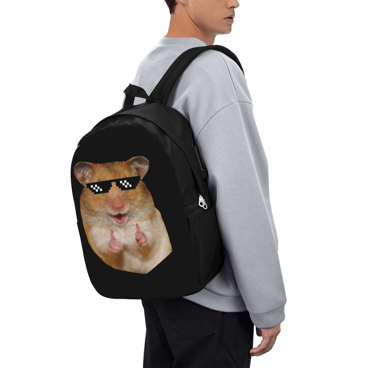 Funny Hamster Backpack Travel  - Laptops recension och pris
