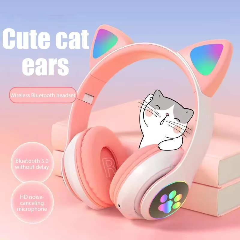 JST-28 Wireless Headphones Cat - Anc Wireless Over Ear Headphones recension och pris