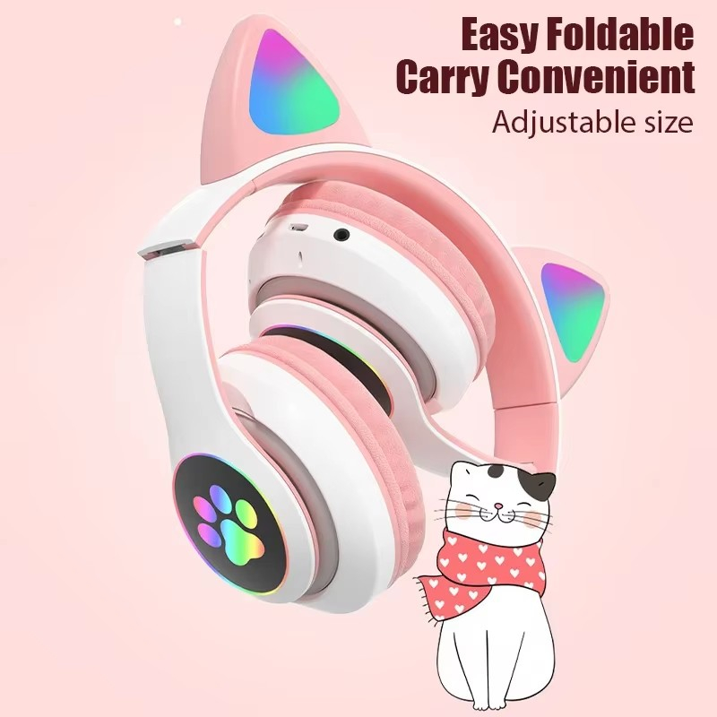 JST-28 Wireless Headphones Cat - Anc Wireless Over Ear Headphones recension och pris
