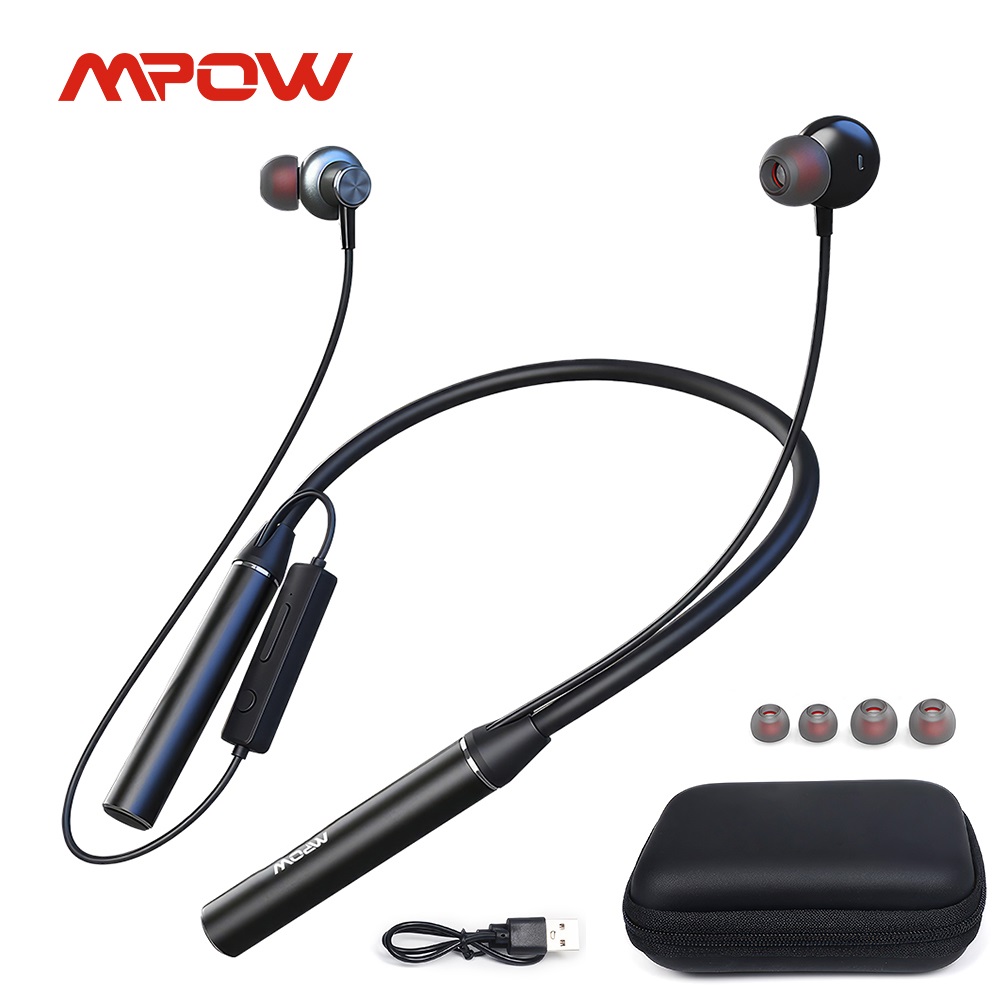 Mpow S530 Bluetooth 5.3 Neckba - Type C Wired Earphones With Mic recension och pris