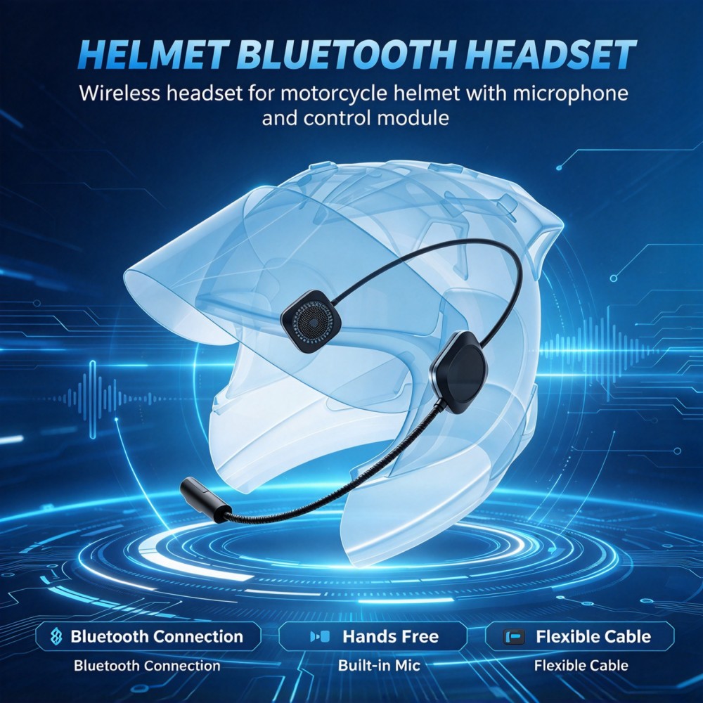 Motorbike Riding Bluetooth Hel - Speakers recension och pris