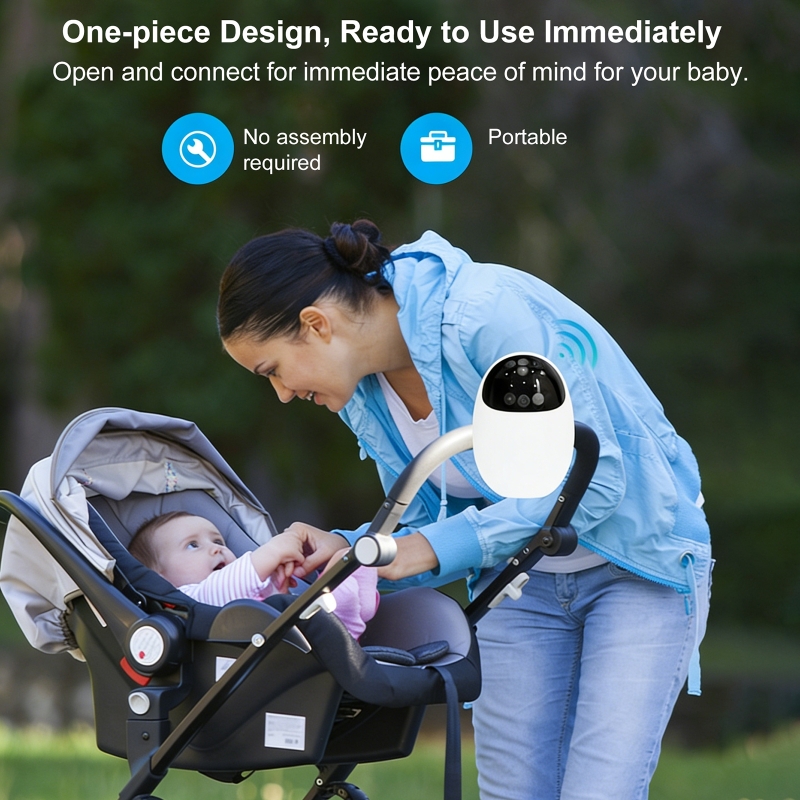 Portable Outdoor Baby Stroller - Speakers recension och pris