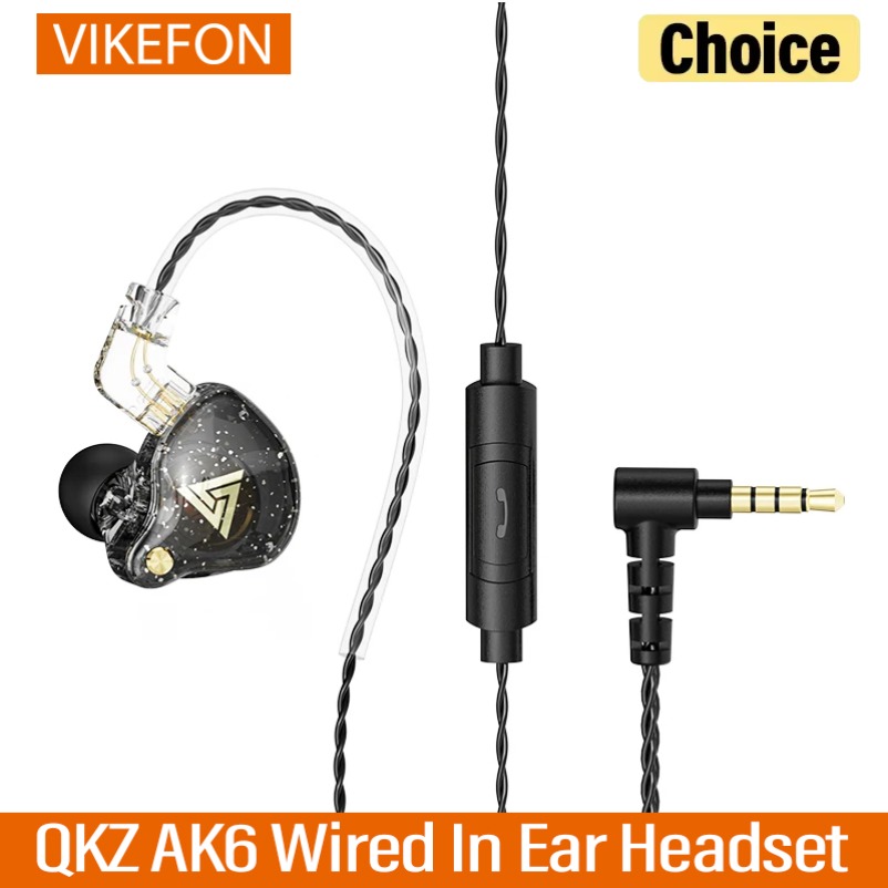 QKZ AK6 Pro In Ear Monitor Wir - In Ear Monitors For Singers recension och pris
