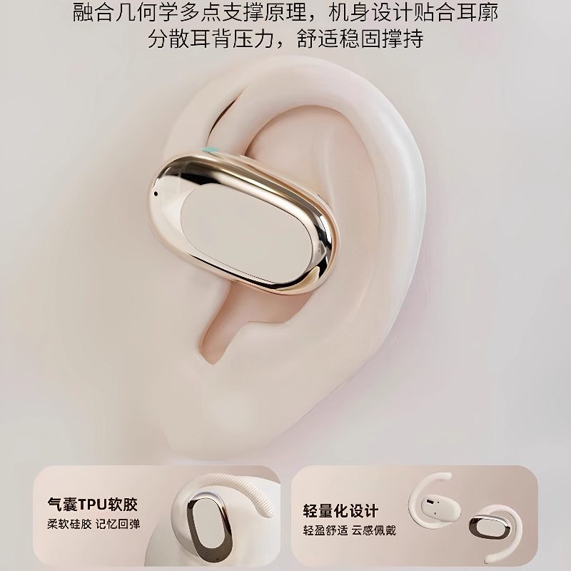Bluetooth headset 2025 new non - Bone Conduction Running Headphones recension och pris