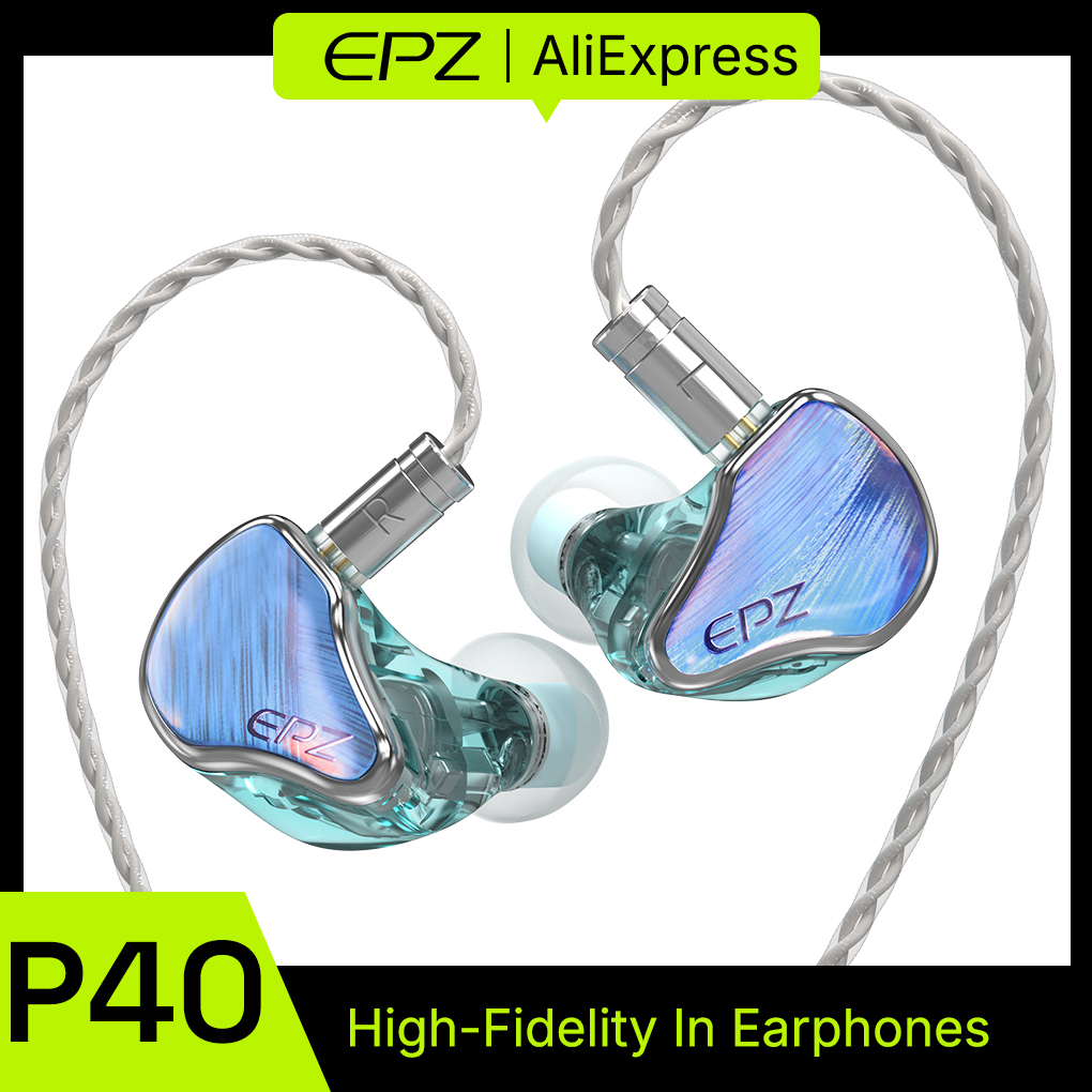 EPZ P40 Hybrid IEM 2DD+Planar+ - Planar Magnetic Iem Earphones recension och pris
