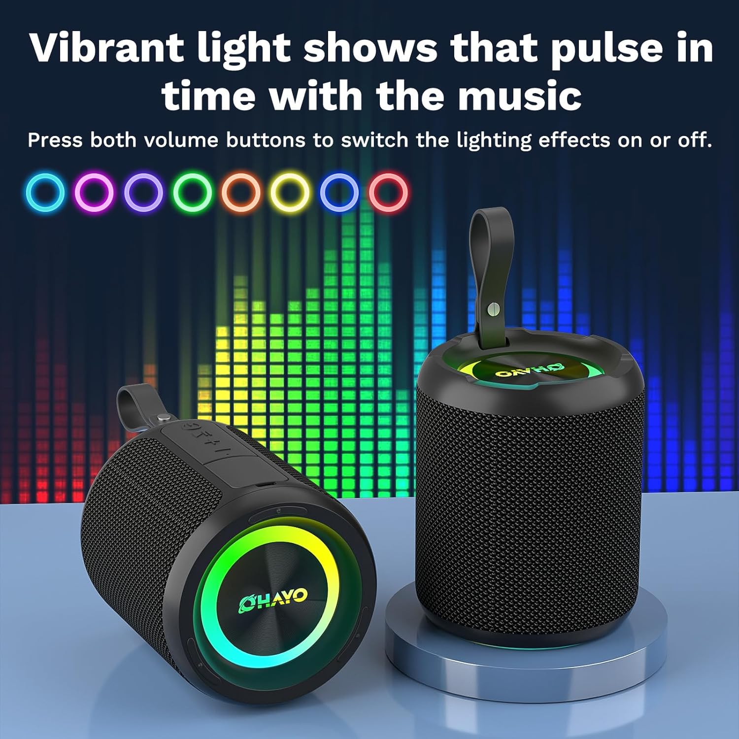 OHAYO 40W Wireless Portable Bl - Portable Bluetooth Speaker Waterproof Ipx7 recension och pris