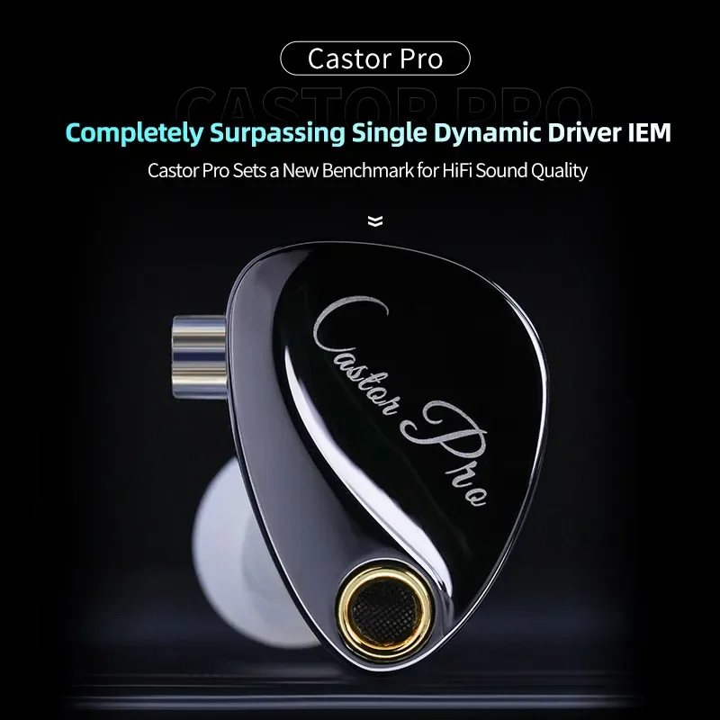 KZ Castor PRO in Ear Earphones - Type C Wired Earphones With Mic recension och pris