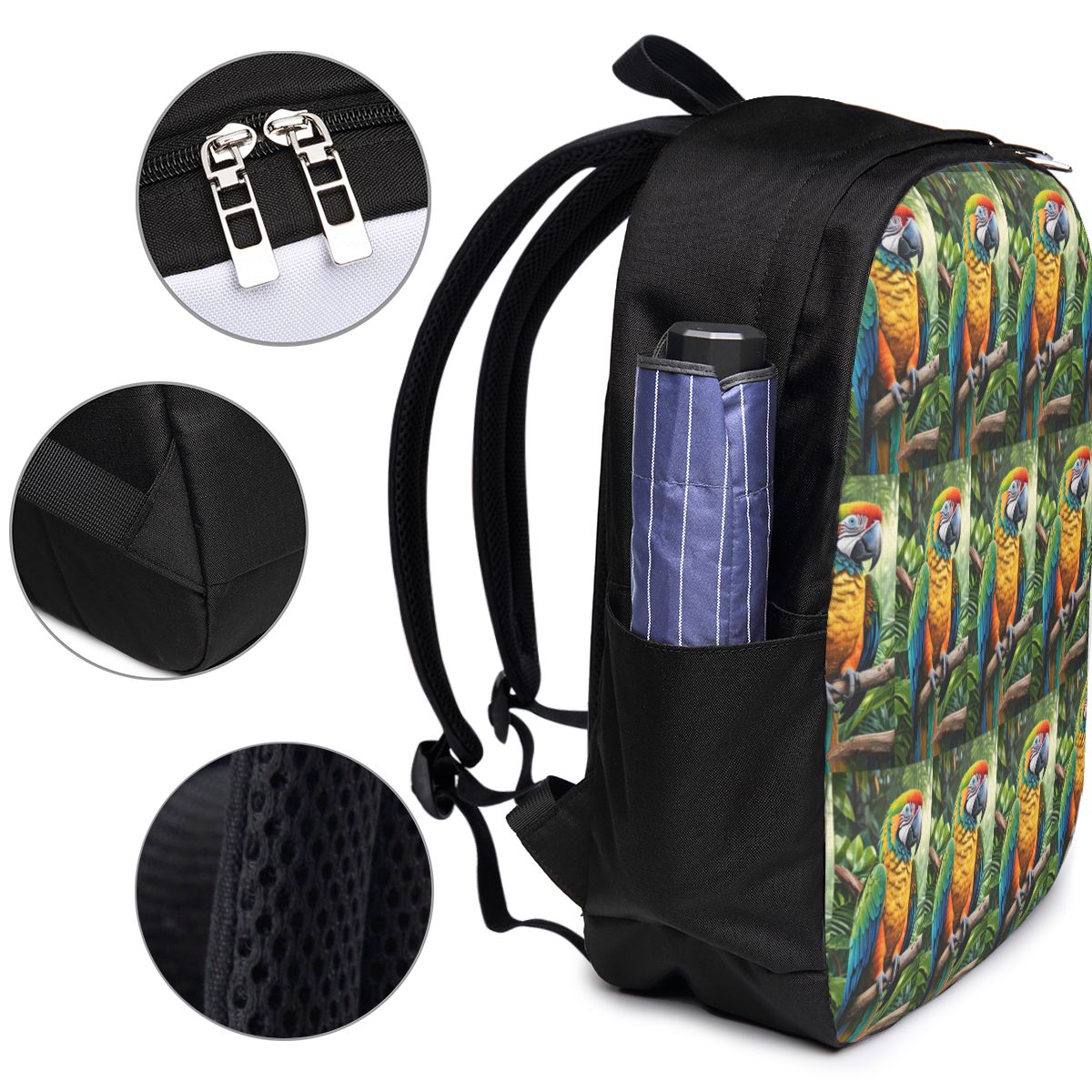 Cute Macaw Parrots Backpack Tr - Laptops recension och pris