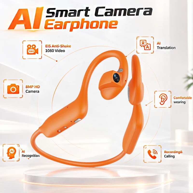 E12 AI Smart Camera Earphone 8 - Headphones recension och pris