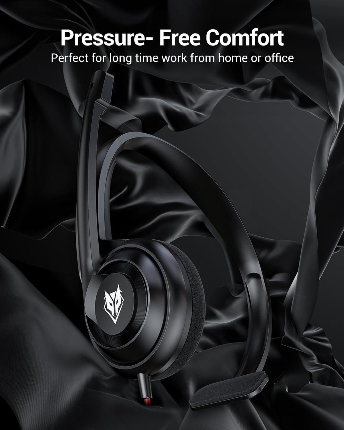 NUBWO HW02 USB Headset with Mi - Type C Wired Earphones With Mic recension och pris
