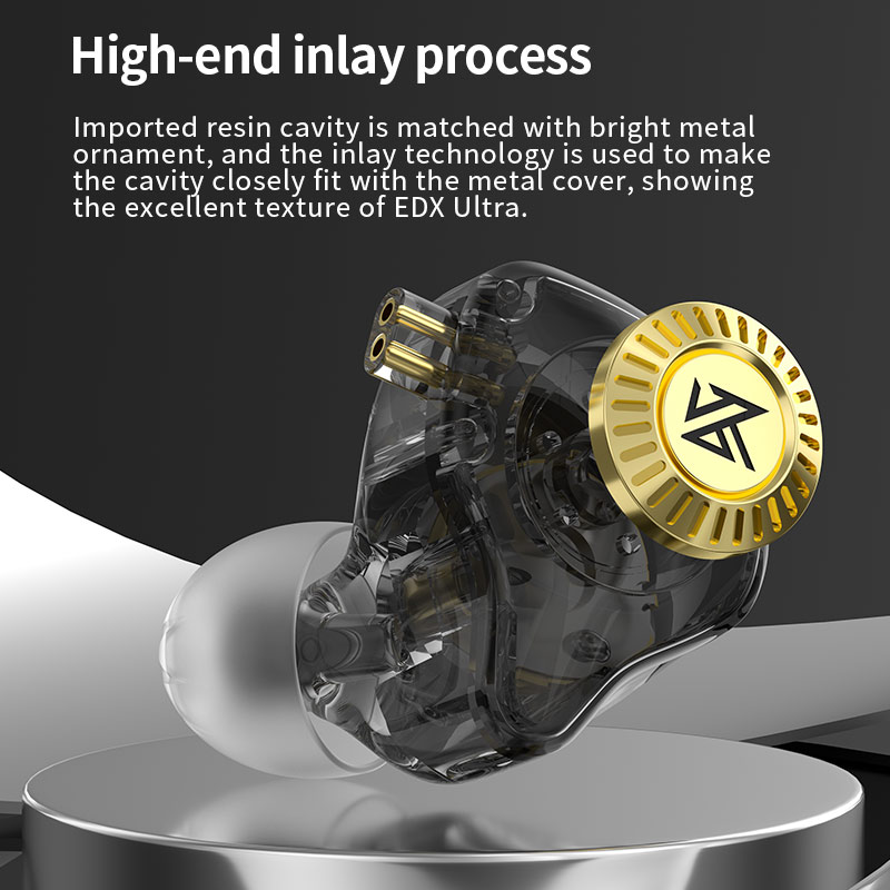 KZ EDX-Ultra wired hi-fi heads - In Ear Monitors For Singers recension och pris