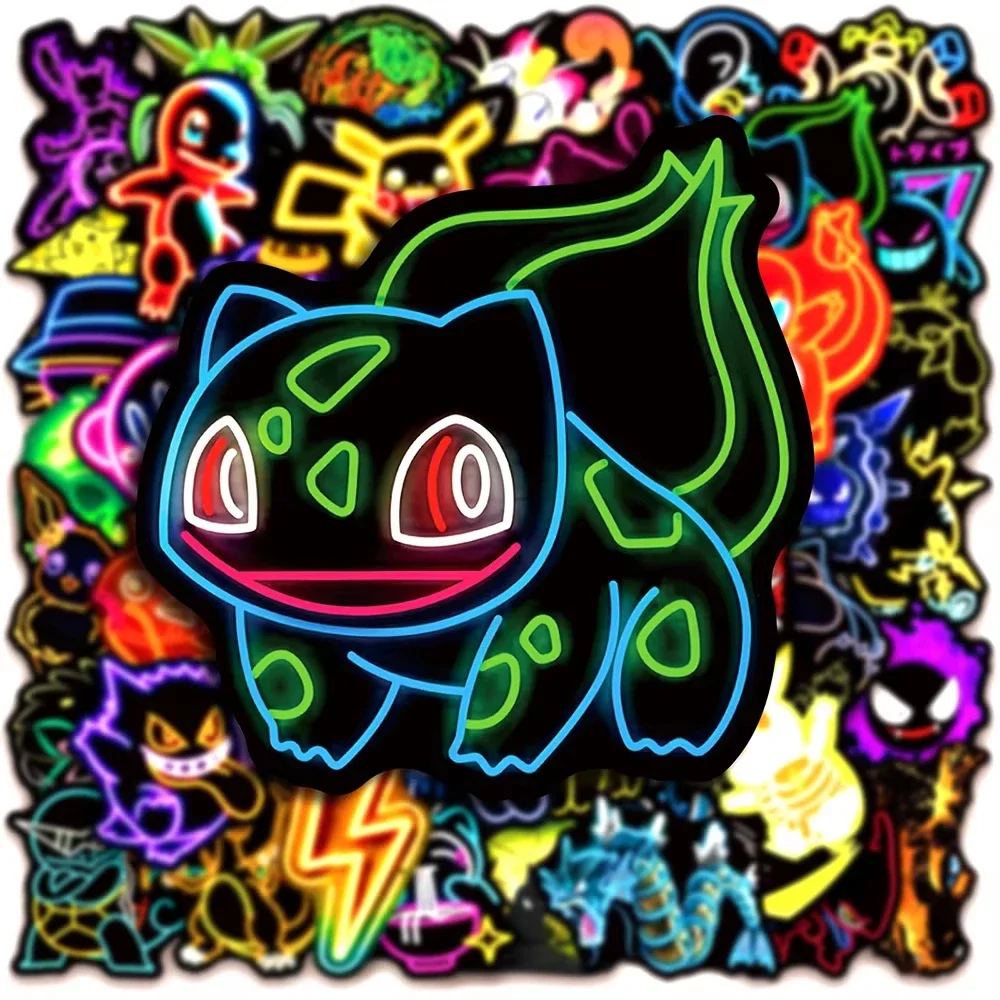100pcs Neon  Pokémon  Stickers - Laptops recension och pris