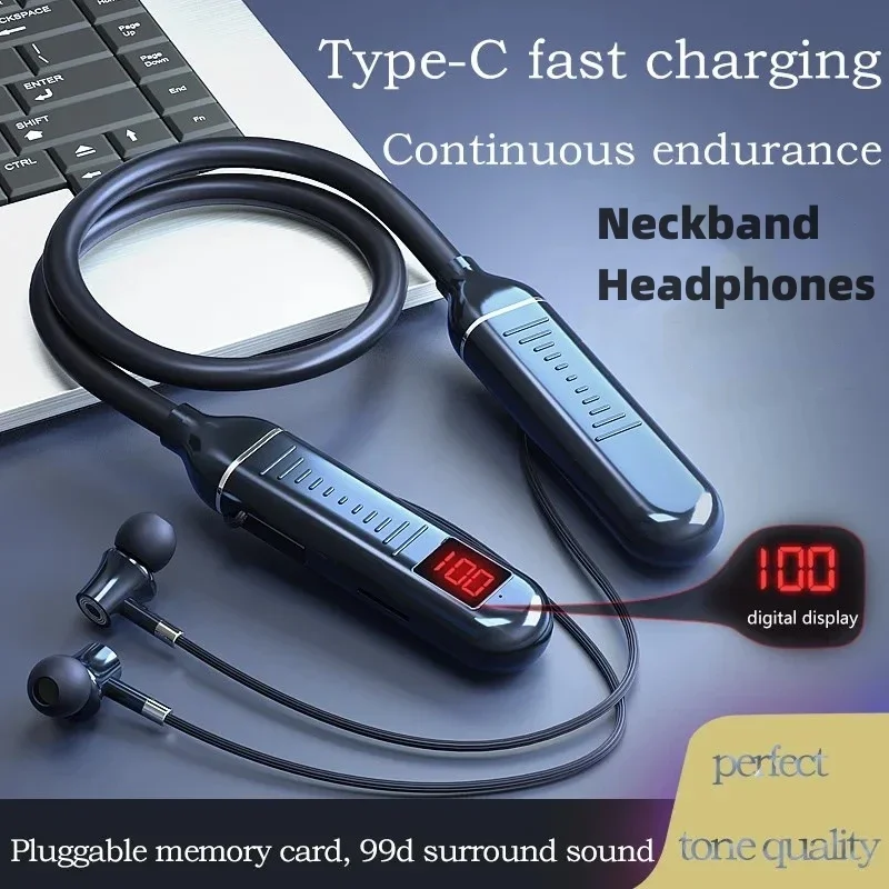 Wireless Bluebooth Earphones N - Magnetic Neckband Sports Earphones recension och pris